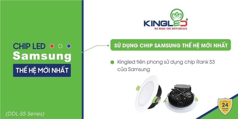 Chipled Samsung thế hệ mới nhất