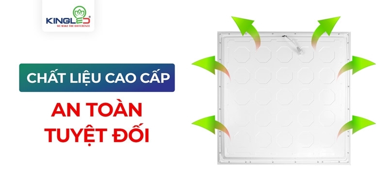 Đèn Onyx sử dụng chất liệu cao cấp đem lại hiệu suất an toàn cao hơn